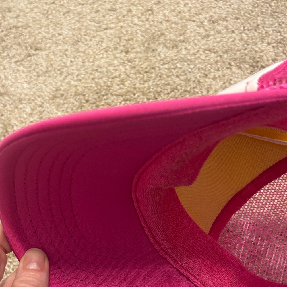 Aviator Nation Pink and White Lightning Bolt Hat - Picture 7 of 10
